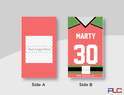PLC Sports Hockey Bag Tag Version 1