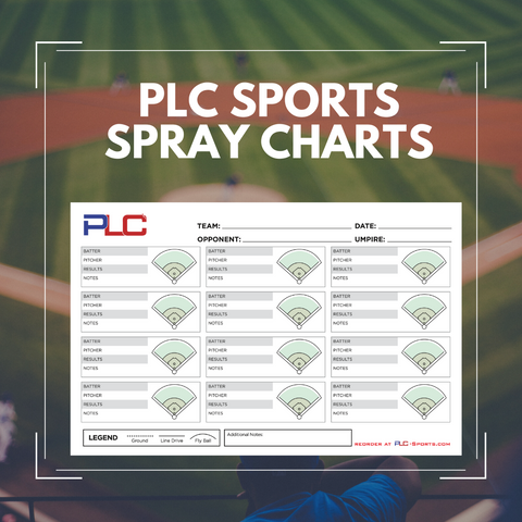 PLC Sports Spray Charts for Baseball and Softball Teams