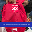 Baseball Bag Tags