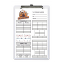 PLC Sports Hockey Lineup Card V2 with Clipboard