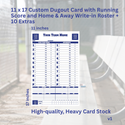 Dugout Card