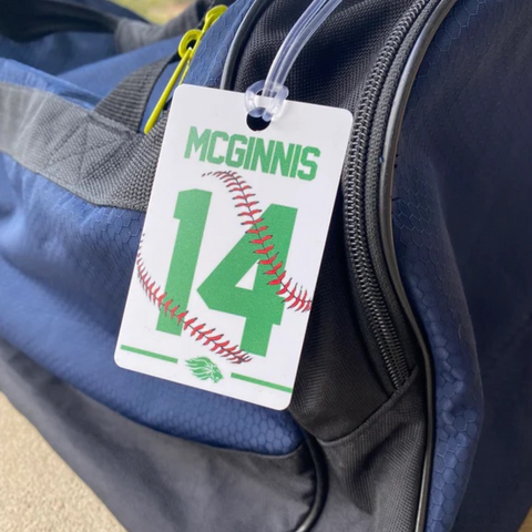 Personalized Sports Bag Tags