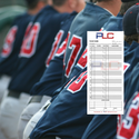 PLC Sports Custom Lineup Card V12