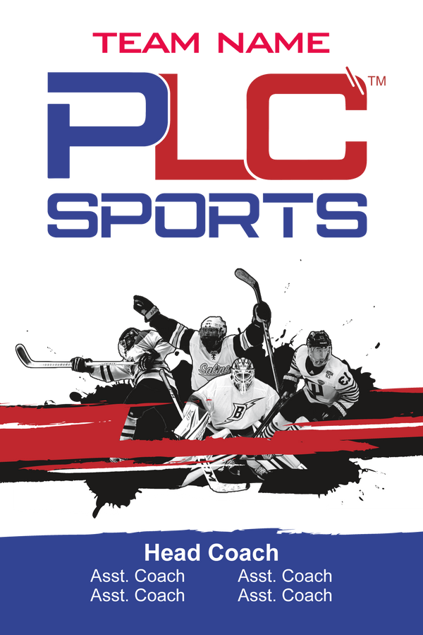 Hockey Roster Cards - 4" x 6"